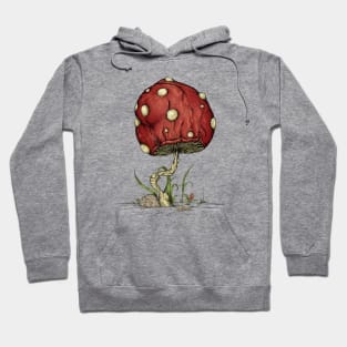 Grow Mushroom simple Hoodie